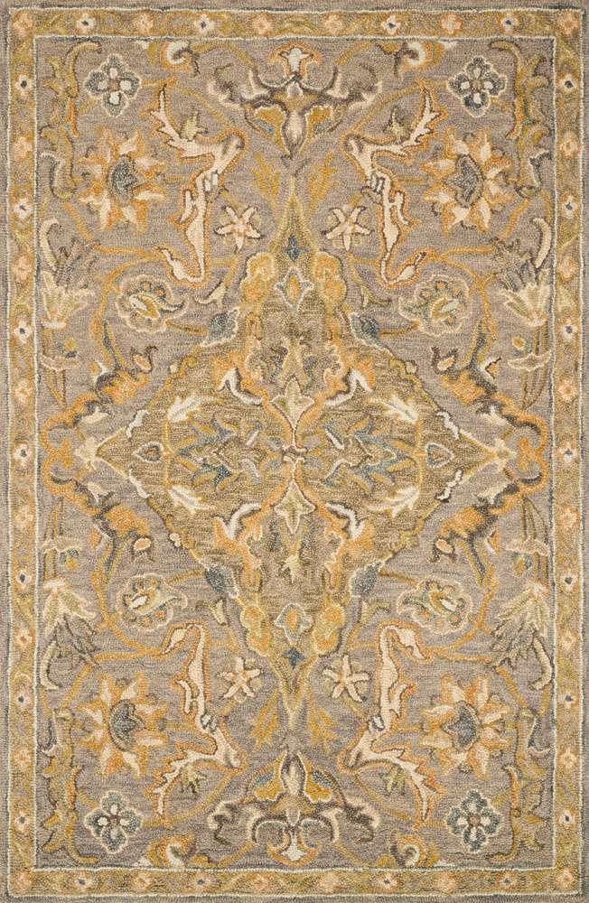 Loloi - Victoria Grey / Multi 3-6in x 5-6in Accent Rug - VITRVK-04GYML3656 veiw 1
