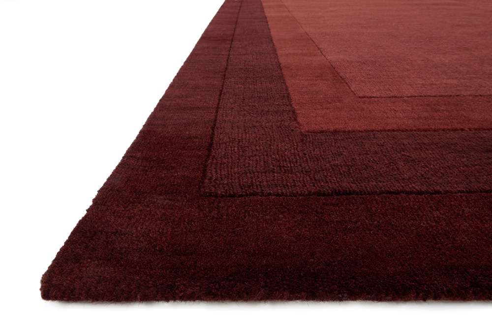 Loloi - Hamilton Red 18in x 18in Sample Rug - HAMIHM-01RE00160S veiw 2