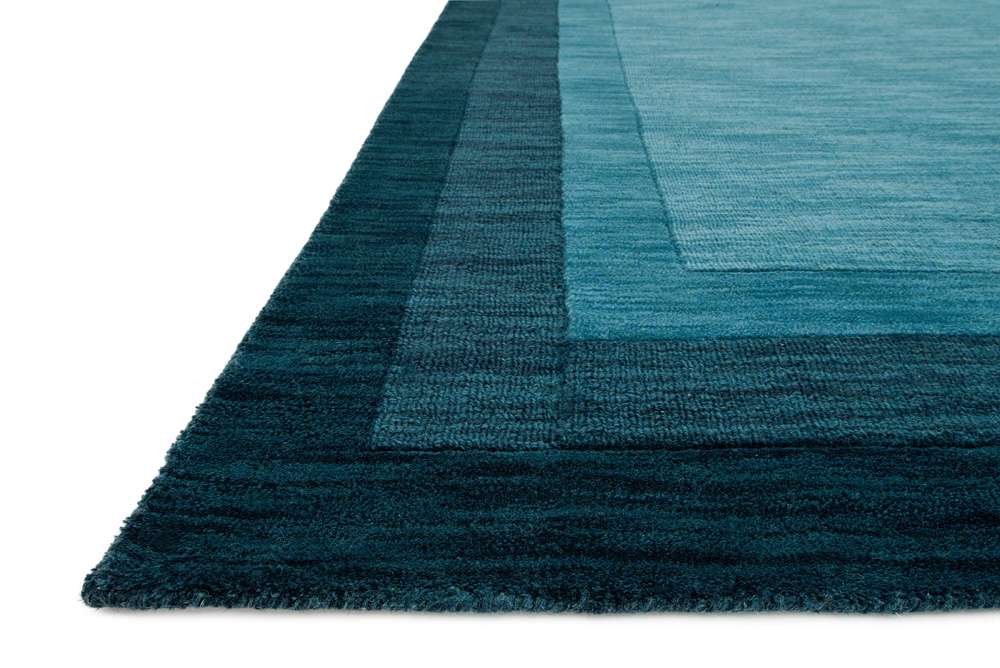 Loloi - Hamilton Teal 18in x 18in Sample Rug - HAMIHM-01TE00160S veiw 2