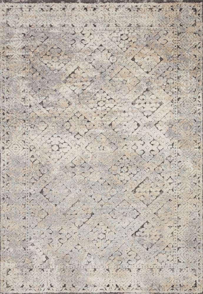 Loloi - Theory Grey / Sand 5-3in x 7-8in Area Rug - THRYTHY-05GYSA5378 veiw 1