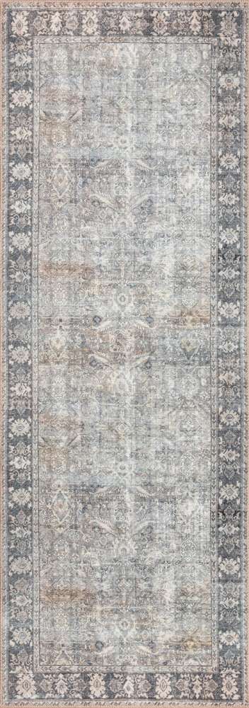 Loloi - Wynter Grey / Charcoal 2-6in x 9-6in Runner Rug - WYNTWYN-07GYCC2696 veiw 1