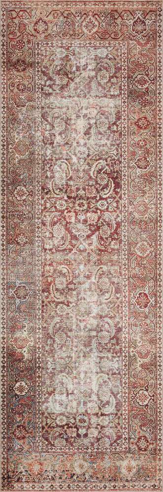 Loloi - Layla Cinnamon / Sage 2-6in x 9-6in Runner Rug - LAYLLAY-11CMSG2696 veiw 1