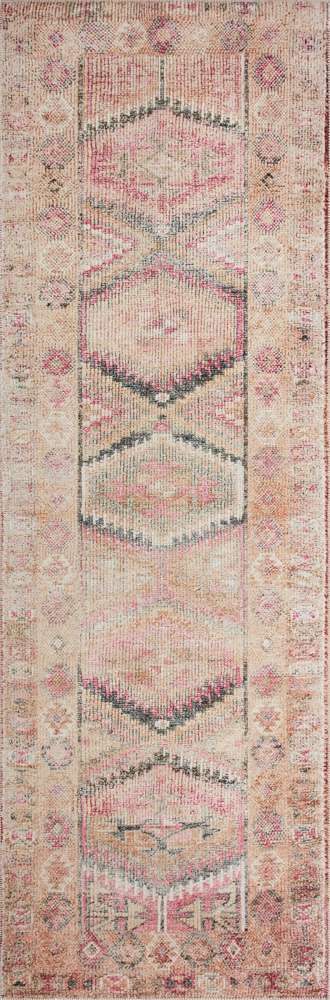 Loloi - Layla Pink / Lagoon 2-6in x 9-6in Runner Rug - LAYLLAY-17PILJ2696 veiw 1