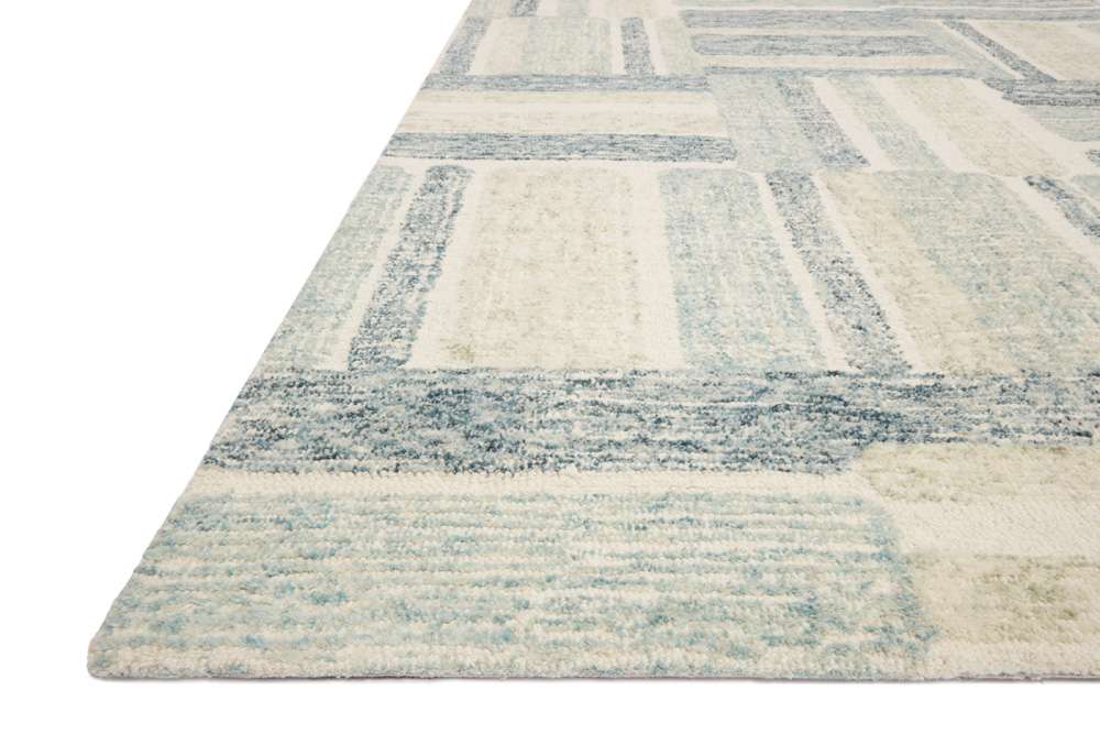 Loloi - Milo Aqua / Denim 2-3in x 3-9in Accent Rug - MILOMLO-04AQDE2339 veiw 2