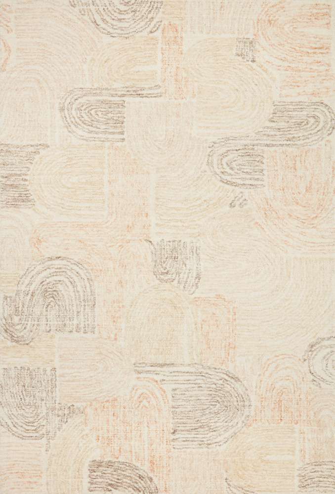 Loloi - Milo Peach / Pebble 2-6in x 7-6in Runner Rug - MILOMLO-02PEPP2676 veiw 1