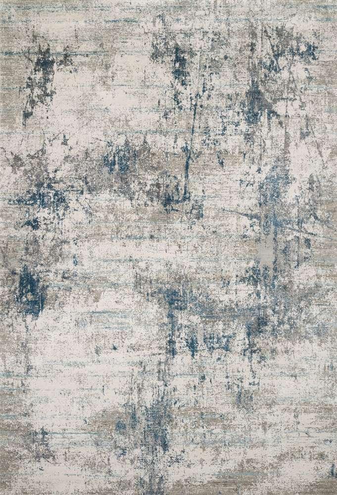 Loloi - Sienne Ivory / Ocean 2-7in x 10-0in Runner Rug - SIENSIE-02IVOC27A0 veiw 1