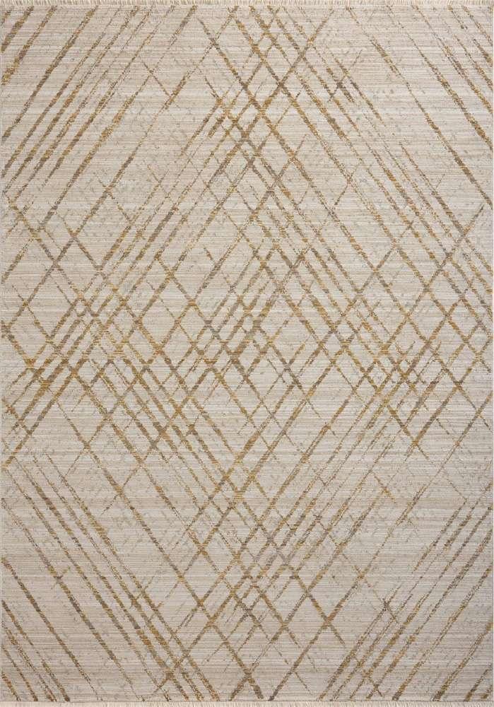 Loloi - Wade Beige / Gold 7-10in x 7-10in Square Area Rug - WADEWAE-04BEGO7A0S veiw 1