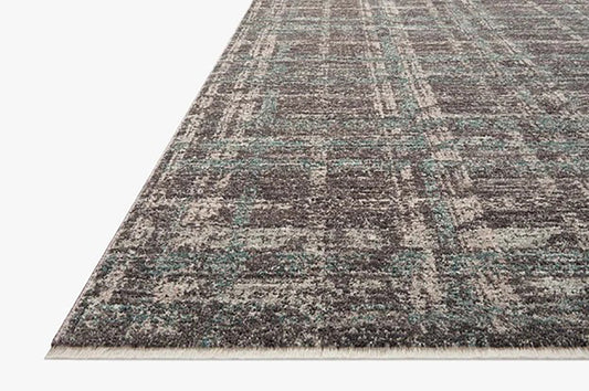 Angela Rose x Loloi - Ember Espresso / Multi 2-3in x 3-10in Accent Rug - EMBREMB-08EXML233A view 2