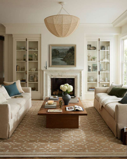 Chris Loves Julia x Loloi - Judy Natural / Ivory 9-3in x 13 Area Rug - JUDYJUD-07NAIV93D0 veiw 2