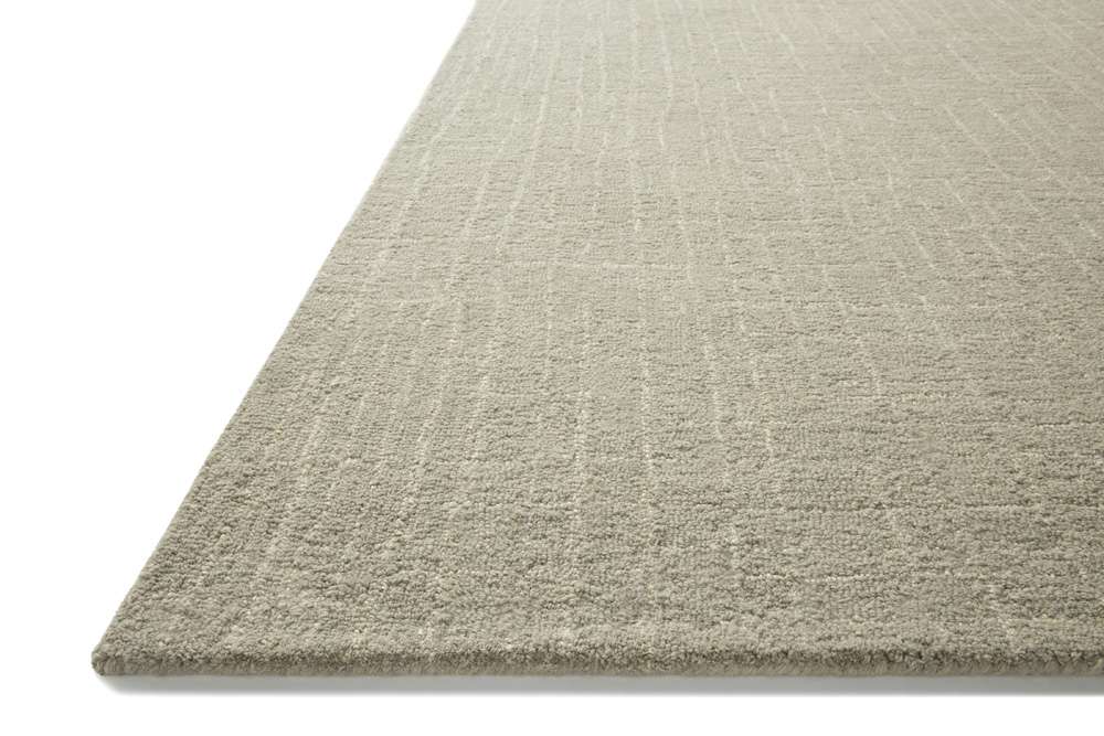 Chris Loves Julia x Loloi - Polly Spa / Ivory 18in x 18in Sample Rug - POLLPOL-06SPIV160S veiw 3