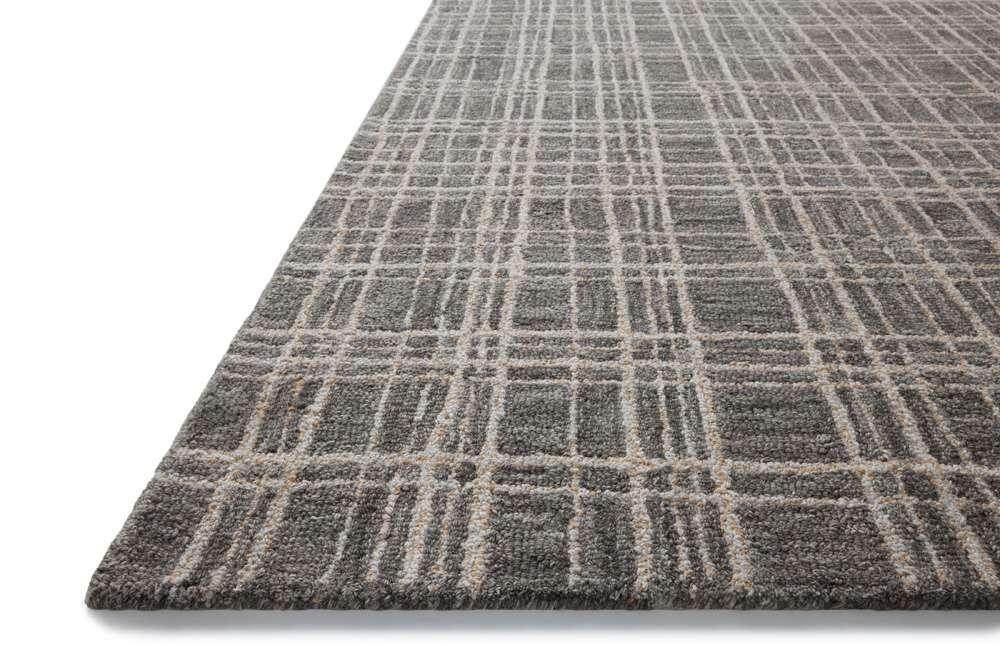 Chris Loves Julia x Loloi - Polly Graphite / Pebble 9-3in x 13 Area Rug - POLLPOL-11GTPP93D0 veiw 3