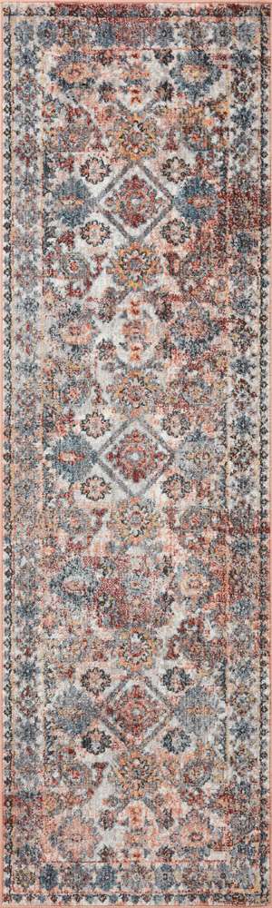 Loloi - Cassandra Rust / Multi 2-6in x 10-0in Runner Rug - CASNCSN-06RUML26A0 veiw 1