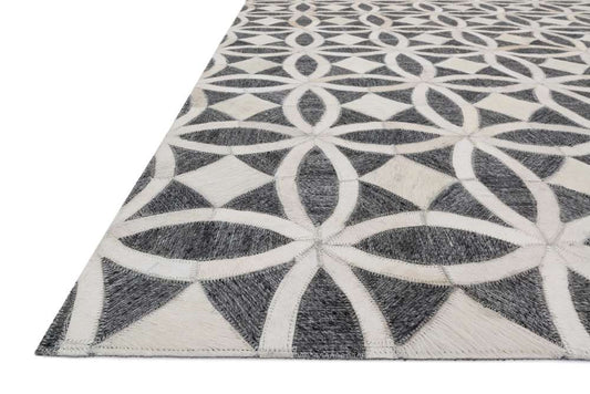 Loloi - Dorado Graphite / Ivory 9-3in x 13 Area Rug - DORADB-06GTIV93D0 veiw 2