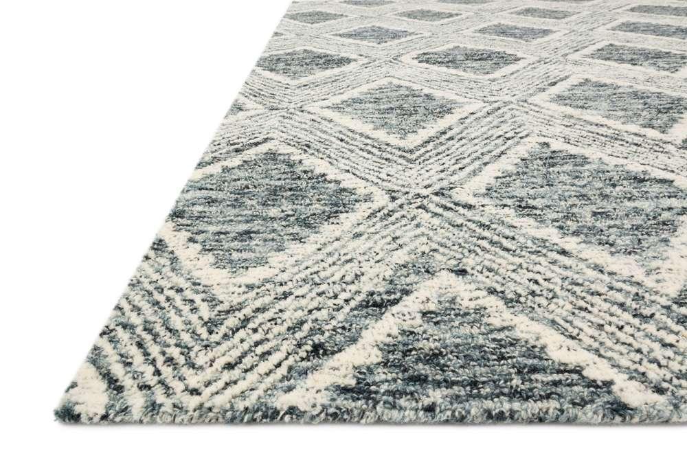 Loloi - Kopa Ink / Ivory 7-9in x 9-9in Area Rug - KOPAKO-07IKIV7999 veiw 2