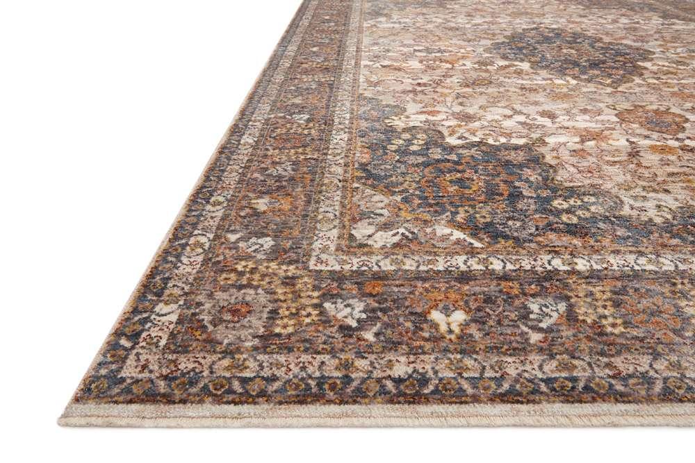 Loloi - Lourdes Natural / Ocean 11-6in x 15-7in Area Rug - LOURLOU-01NAOCB6F7 veiw 2