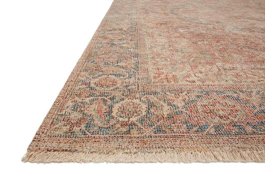 Loloi - Priya Brick / Navy 3-6in x 5-6in Accent Rug - PRIYPRY-07BKNV3656 veiw 2