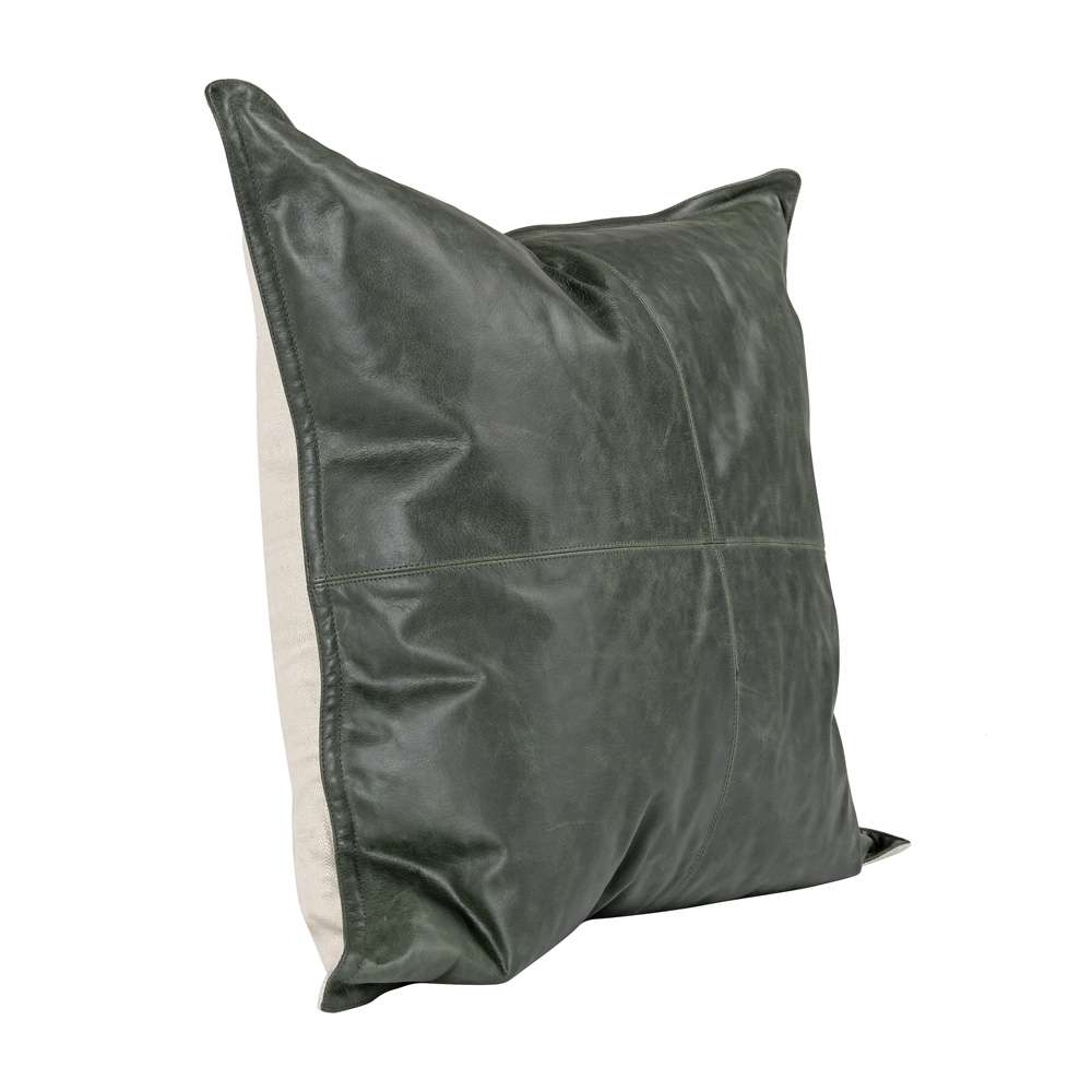 Classic Home - SLD Leather Acre Forest Green 22x22 - V240097 veiw 5