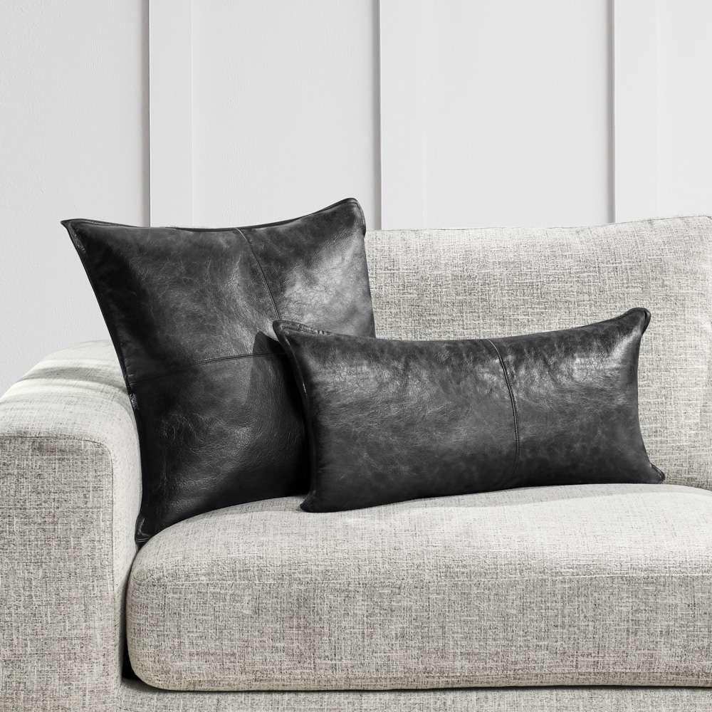 Classic Home - SLD Leather Dexter Onyx 22x22 - V180034 veiw 5