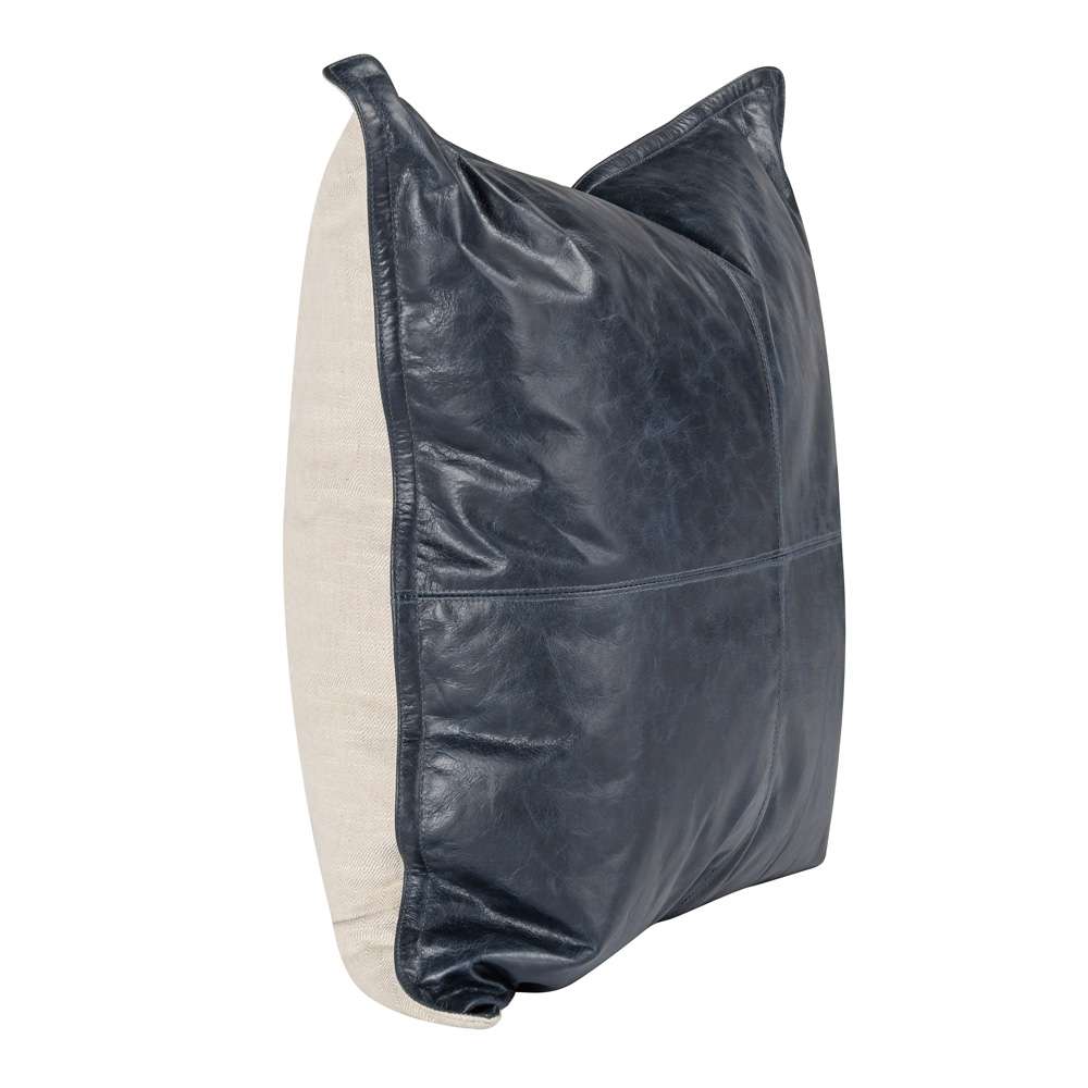 Classic Home - SLD Leather Naval Nightfall Blue 22x22 - V240095 veiw 5