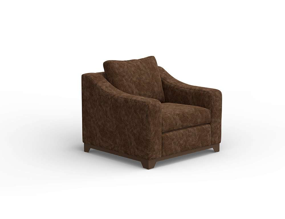 IFD - Natural Parota - Wooden Frame & Base, Armchair - IUP868-ACH-212 veiw 1