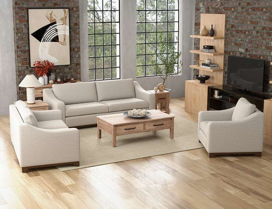 IFD - Natural Parota - Wooden Frame & Base, Sofa - IUP868-SOF-161 veiw 2