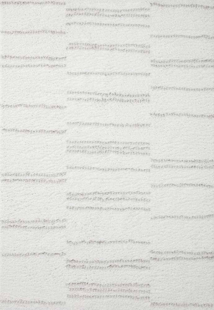 Loloi - Bliss Shag White / Grey 2-7in x 7-6in Runner Rug - BLISBLS-02WHGY2776 veiw 1