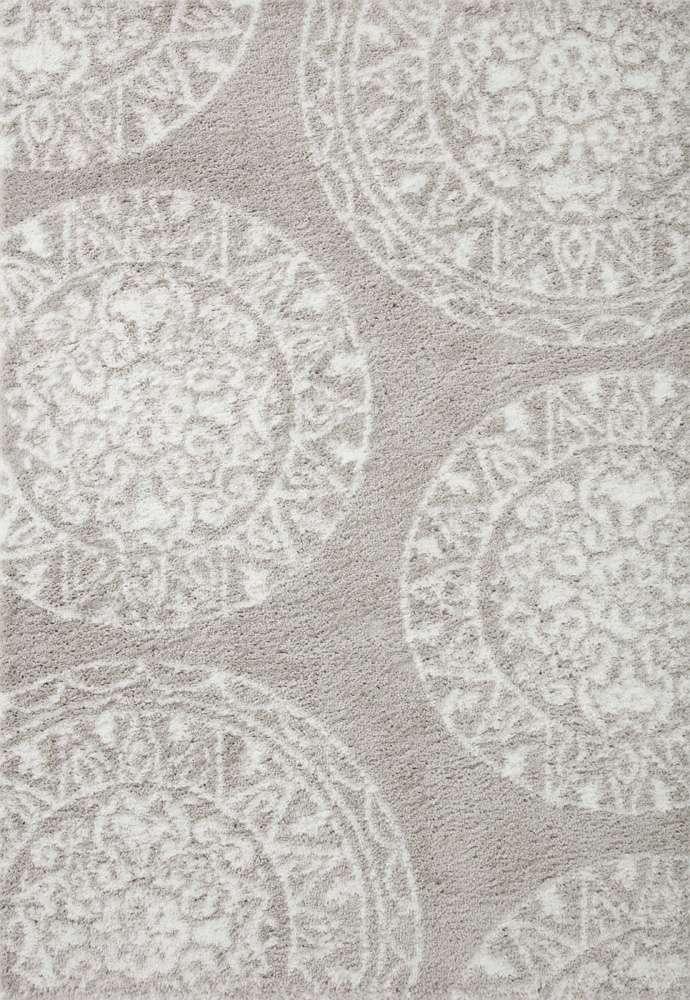 Loloi - Bliss Shag Grey / White 311in x 6 Runner Rug - BLISBLS-06GYWH3B60 veiw 1