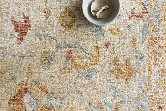 Loloi - Julian Ivory / Multi 9-3in x 13 Area Rug - JULAJI-03IVML93D0 veiw 2