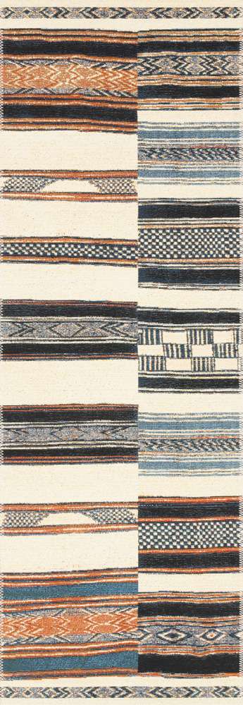 Loloi - Mika Ivory / Multi 2-5in x 7-8in Runner Rug - MIKAMIK-04IVML2578 veiw 1