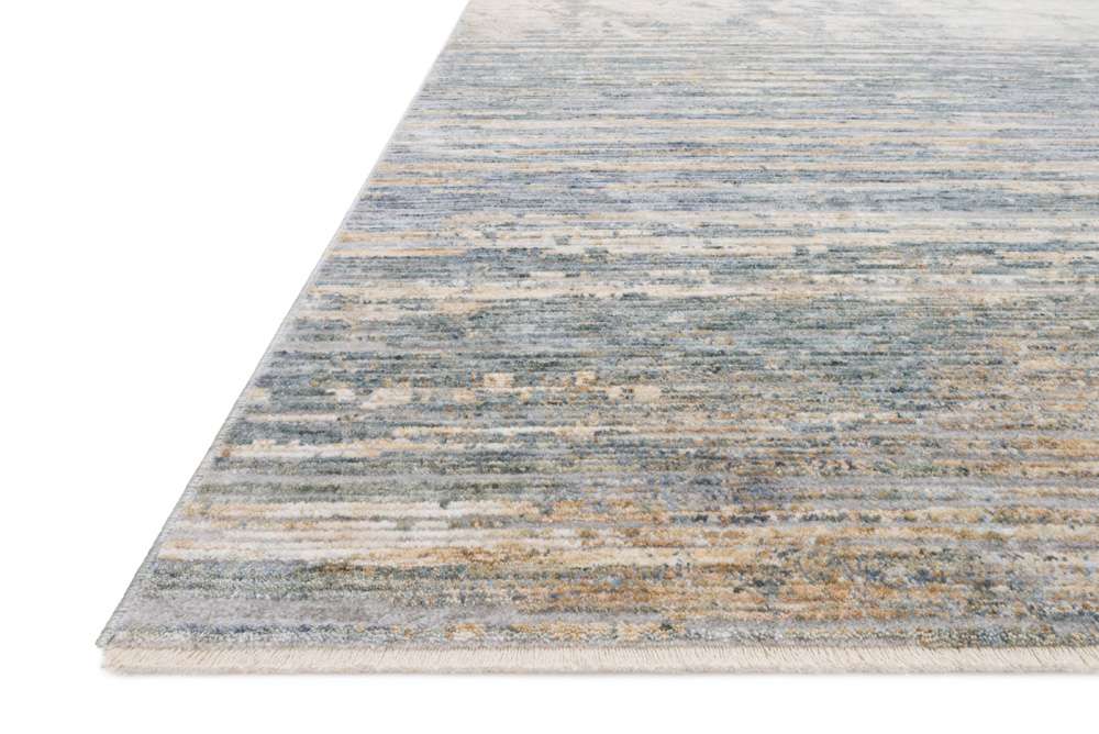 Loloi - Pandora Ivory / Blue 9-6in x 12-5in Area Rug - PANDPAN-06IVBB96C5 veiw 3