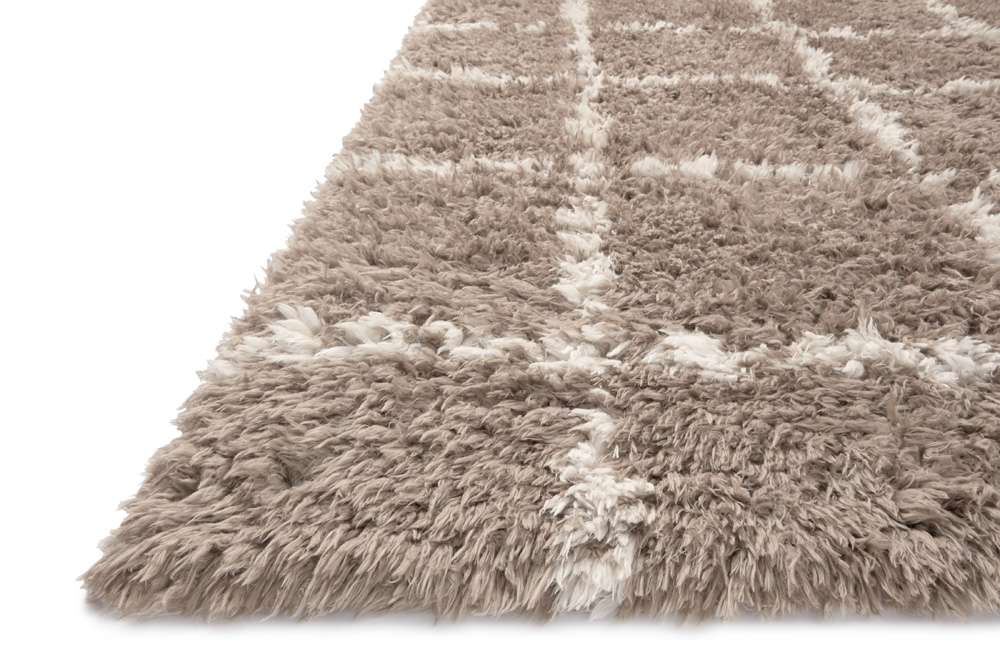 Angela Rose x Loloi - Amira Khaki / Ivory 18in x 18in Sample Rug - AMIRAMI-04KHIV160S veiw 3