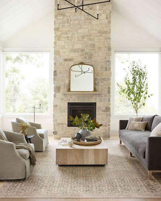 Angela Rose x Loloi - Aubrey Sage / Bark 3-9in x 5-6in Accent Rug - ABREAUB-04SGBS3956 veiw 2