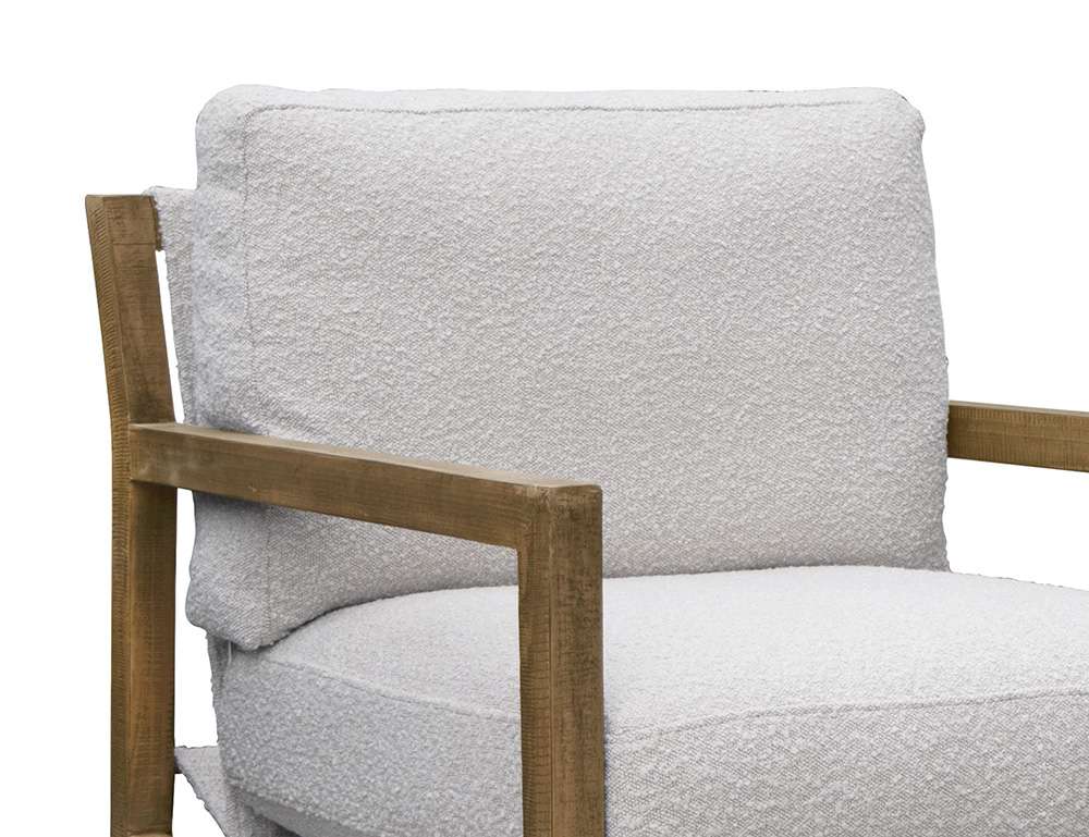 IFD - Milan - Wooden Frame, Armchair - IUP401-ACH-101 veiw 3