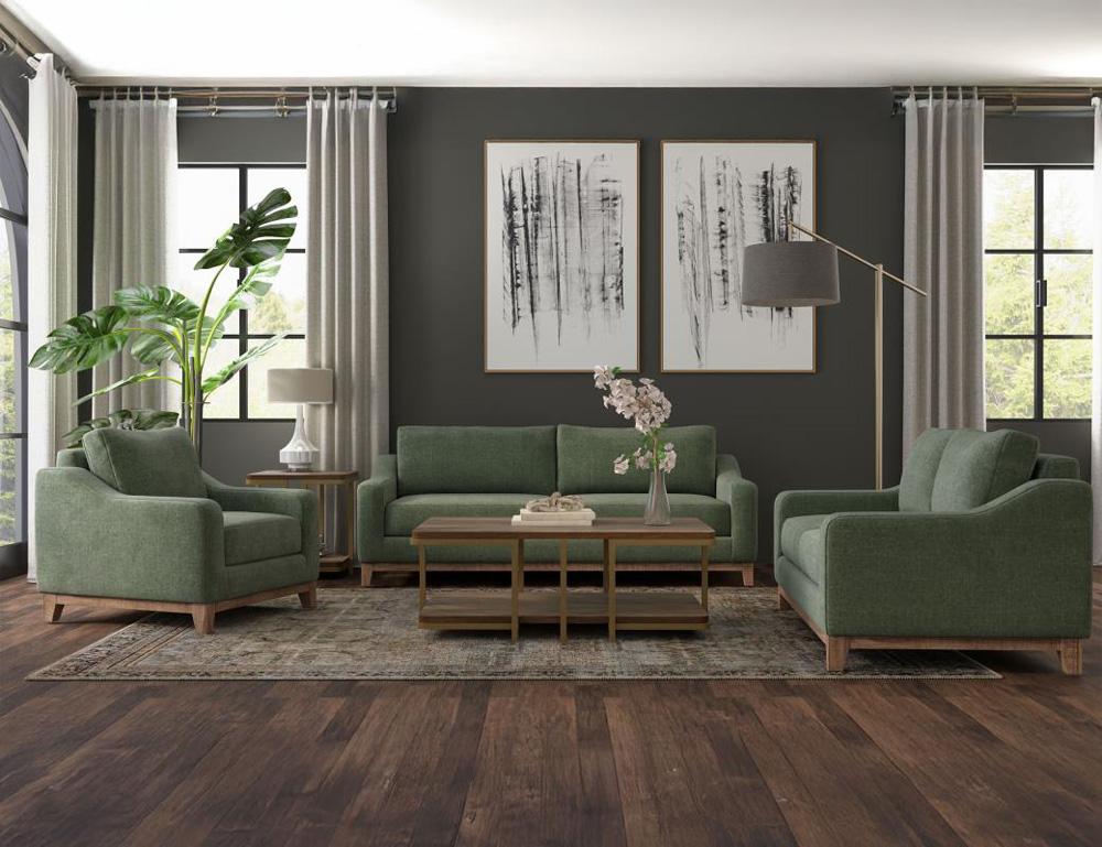 IFD - Olivo - Wooden Frame & Base, Loveseat - IUP541-LOV-111 veiw 5