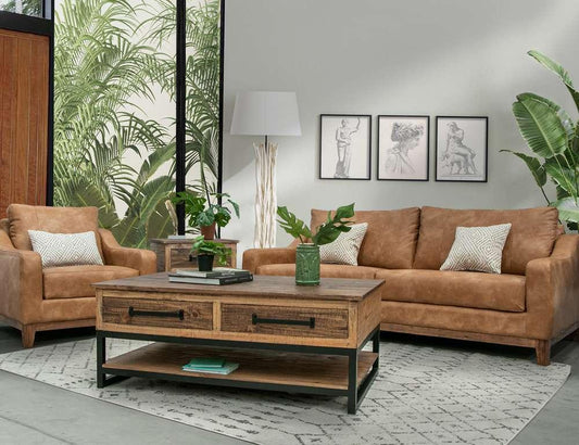 IFD - Olivo - Wooden Frame & Base, Loveseat - IUP541-LOV-202 veiw 2