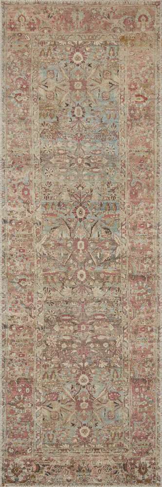 Loloi - Adrian Ocean / Clay 2-6in x 12-0in Runner Rug - ADRIADR-06OCCG26C0 veiw 1