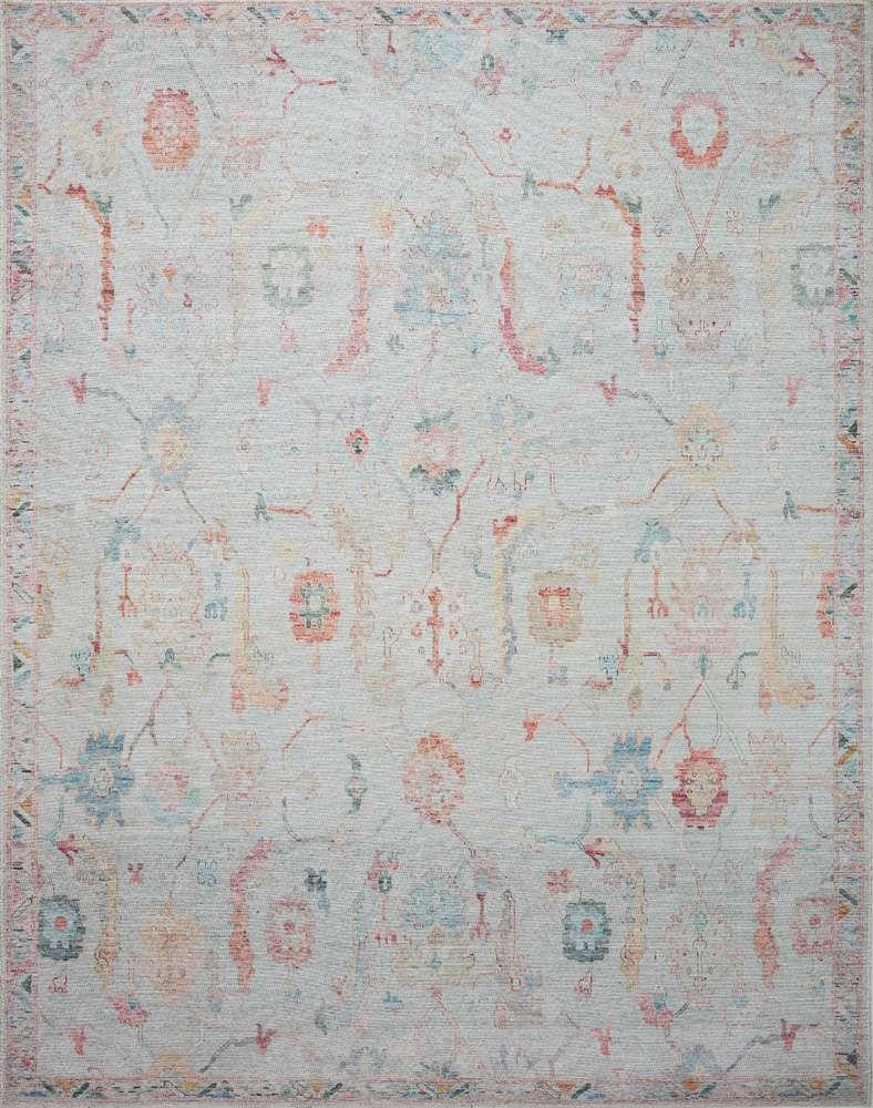 Loloi - Elysium Pebble / Multi 3-0in x 3-0in Round Accent Rug - ELYSELY-01PPML300R veiw 1