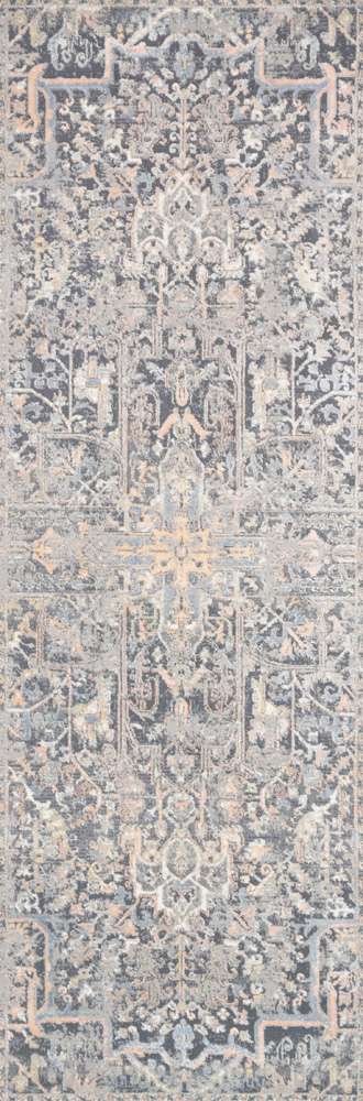 Loloi - Lucia Charcoal / Multi 2-8in x 10 Runner Rug - LCIALUC-02CCML28A0 veiw 1