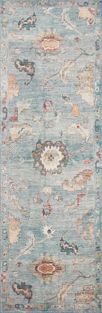 Loloi - Margot Denim / Multi 2-6in x 9-6in Runner Rug - MARGMAT-06DEML2696 veiw 1