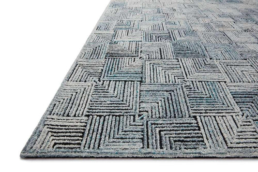 Loloi - Prescott Arctic Blue 9-3in x 13 Area Rug - PRSCPRE-03AH0093D0 veiw 2