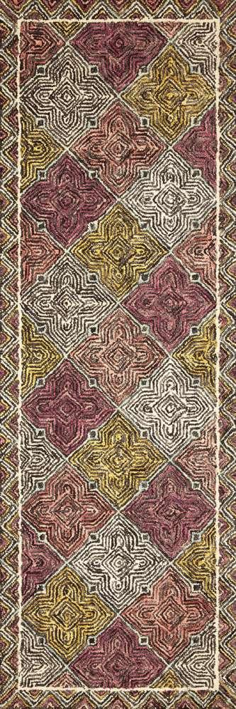 Loloi - Spectrum Charcoal / Multi 2-6in x 7-6in Runner Rug - SPECSPE-03CCML2676 veiw 1