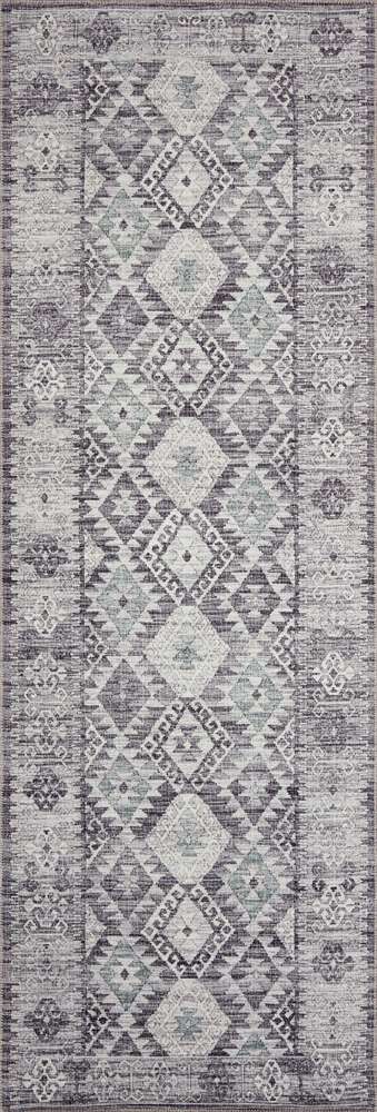 Loloi - Zion Charcoal / Slate 2-6in x 7-6in Runner Rug - ZIONZIO-03CCSL2676 veiw 1