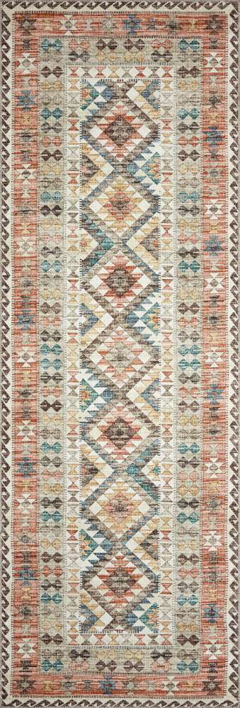 Loloi - Zion Ivory / Multi 2-6in x 7-6in Runner Rug - ZIONZIO-04IVML2676 veiw 1