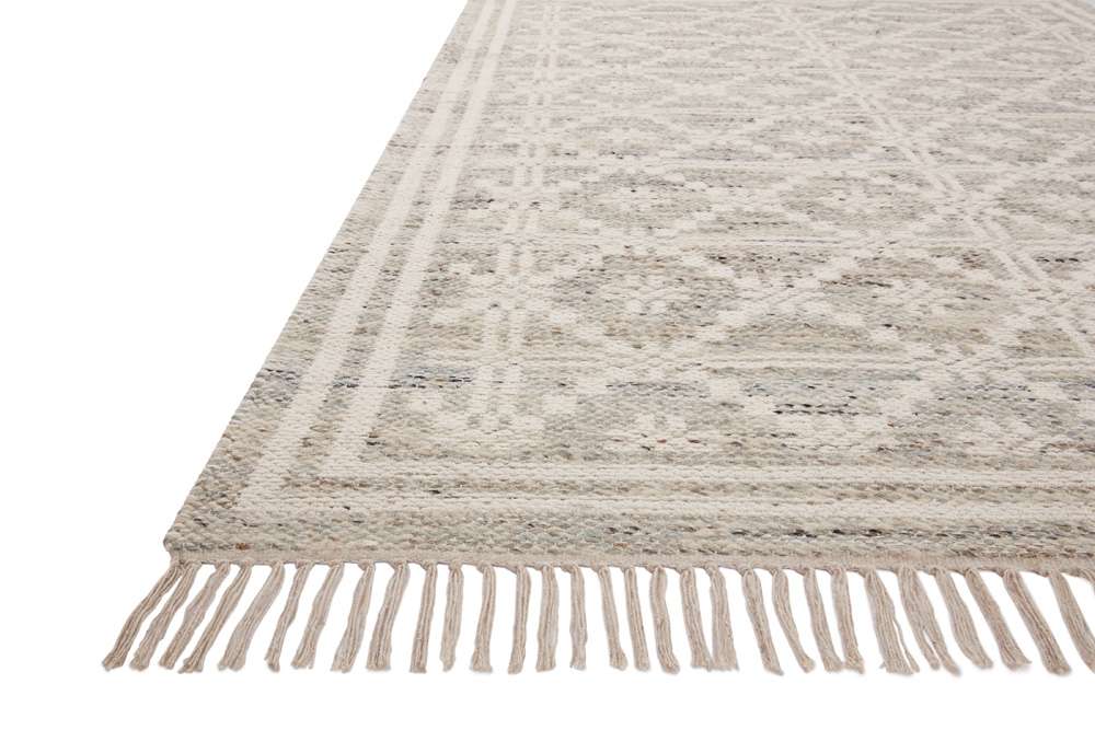 Angela Rose x Loloi - Rivers Lagoon / Ivory 18in x 18in Sample Rug - RIVRRIV-02LJIV160S veiw 4