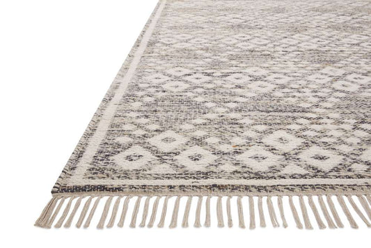 Angela Rose x Loloi - Rivers Denim / Ivory 3-6in x 5-6in Accent Rug - RIVRRIV-01DEIV3656 view 2