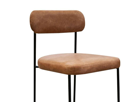 IFD - Salamanca - Wooden Frame & Metal Base, 24in Upholstered Barstool - IUP801-BST24-202 veiw 2