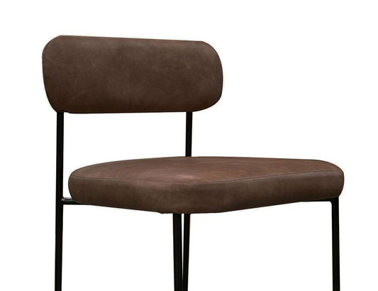 IFD - Salamanca - Wooden Frame & Metal Base, 30in Upholstered Barstool - IUP801-BST30-212 veiw 2