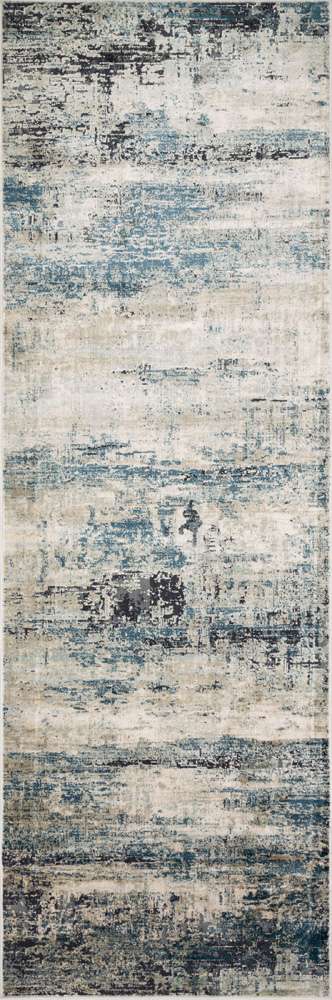 Loloi - Cascade Ocean / Grey 2-7in x 10-0in Runner Rug - CASACAS-05OCGY27A0 veiw 1