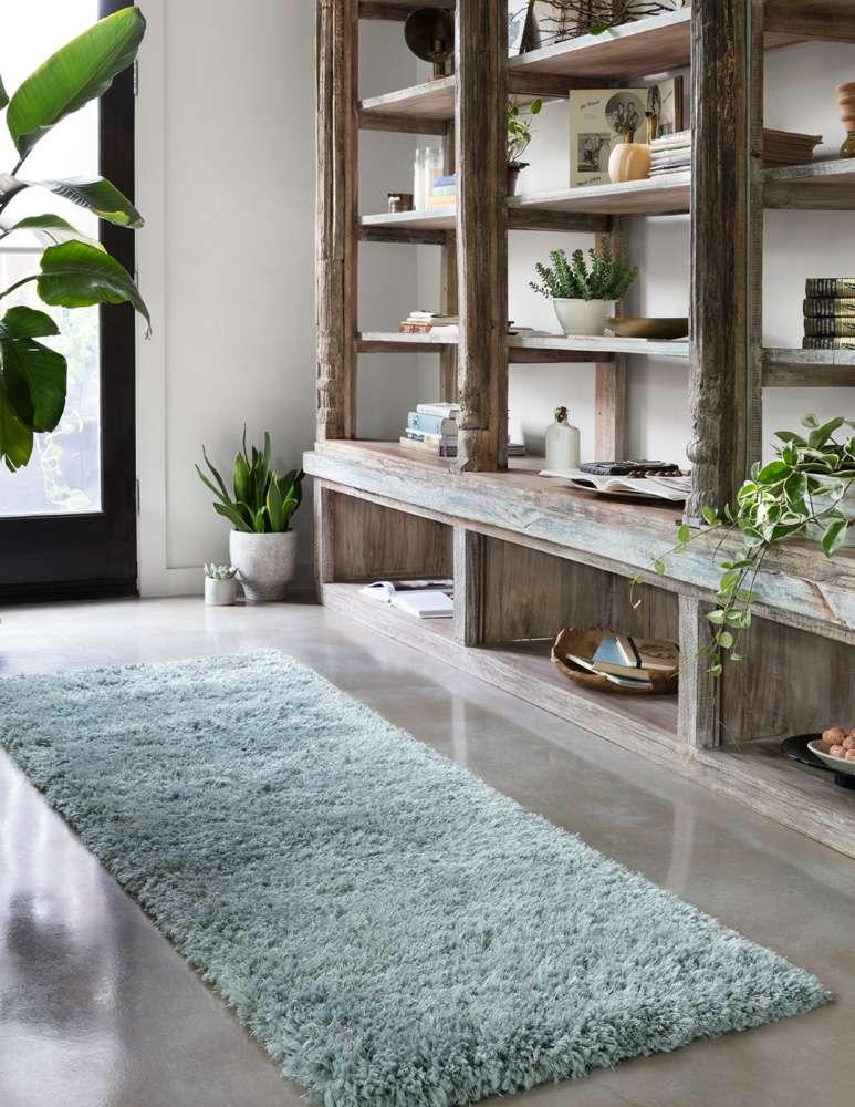 Loloi - Mila Shag Spa 9-3in x 13 Area Rug - MMILMIL-01SPA093D0 veiw 3