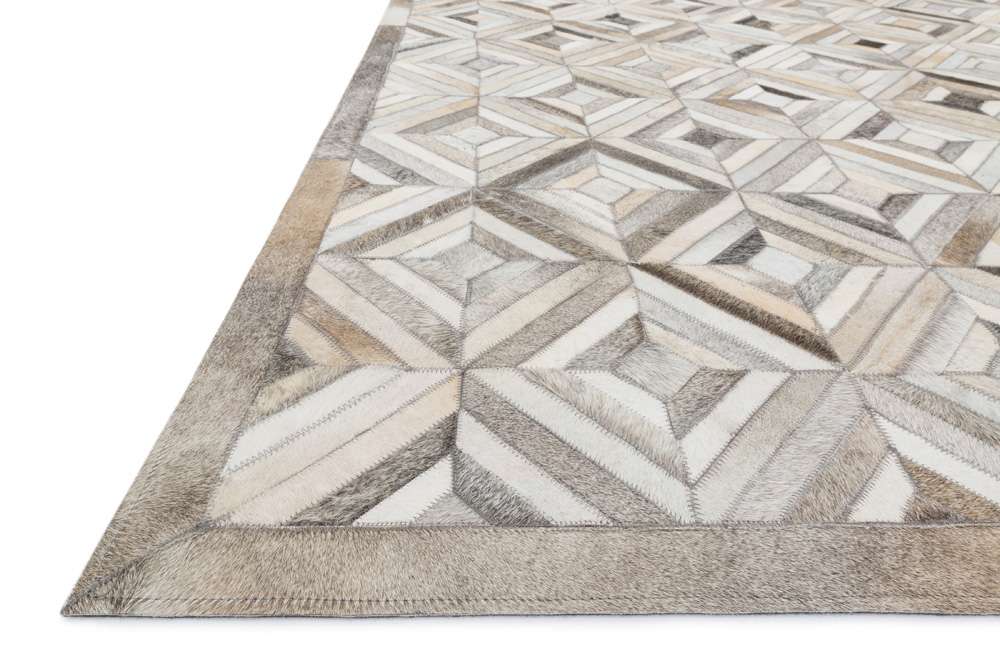 Loloi - Promenade Ivory / Grey 5-0in x 7-6in Area Rug - PROMPO-01IVGY5076 veiw 5